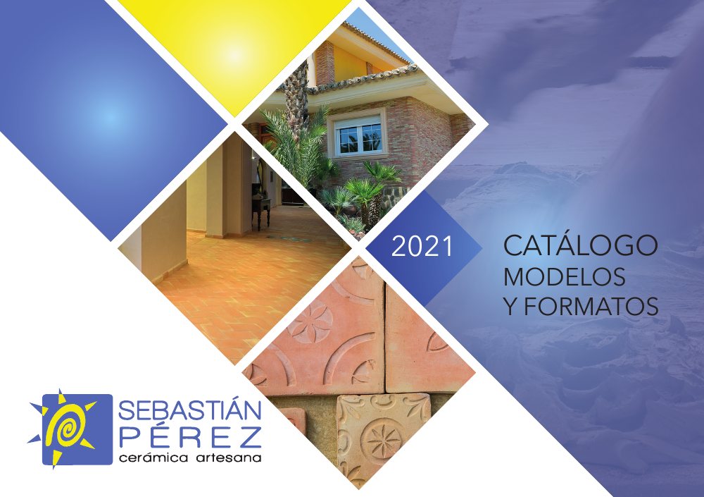 Couverture du catalogue modèles et formats Sebastián Pérez 2021